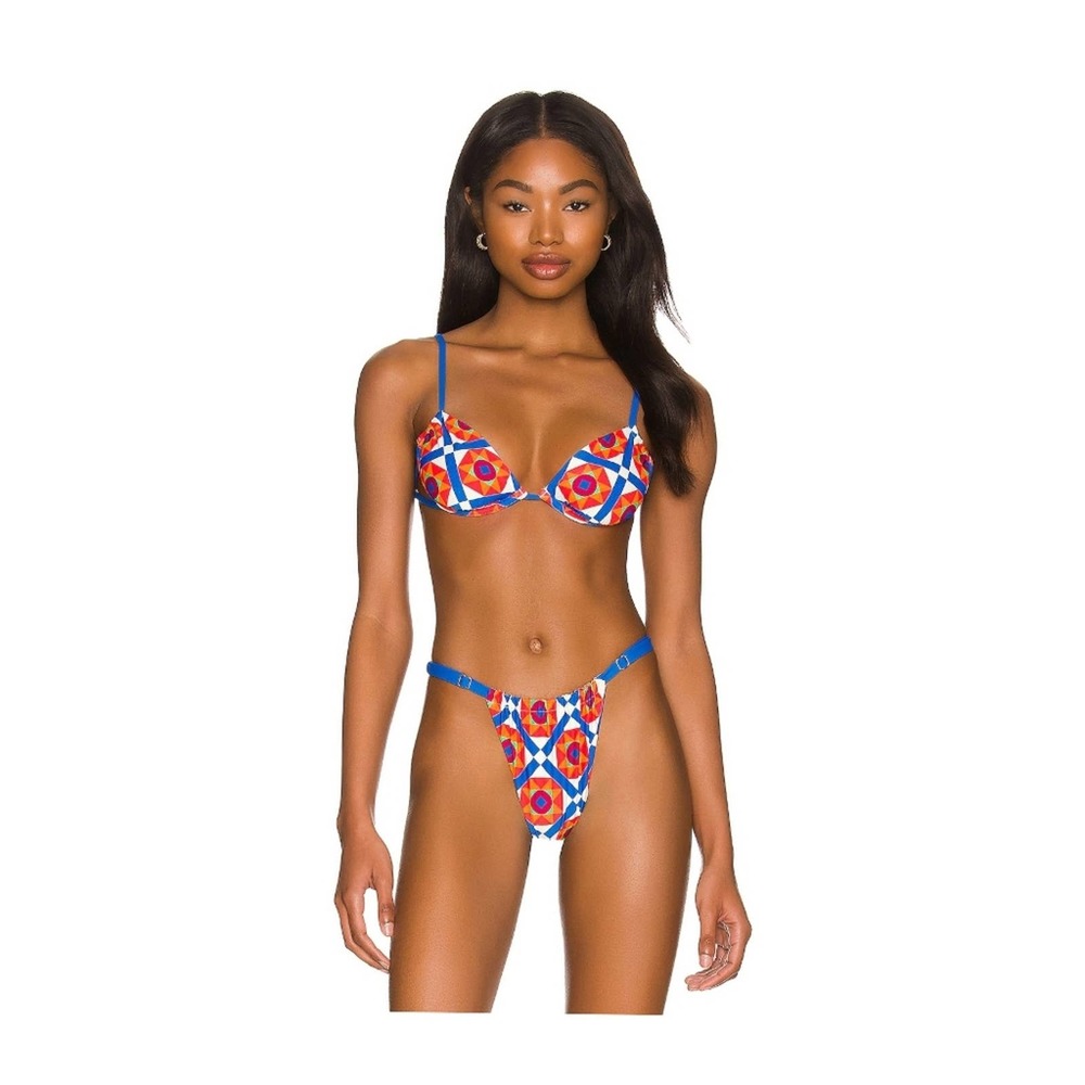 Nwt We wore What Ruched Bikini Bottom Size L/g